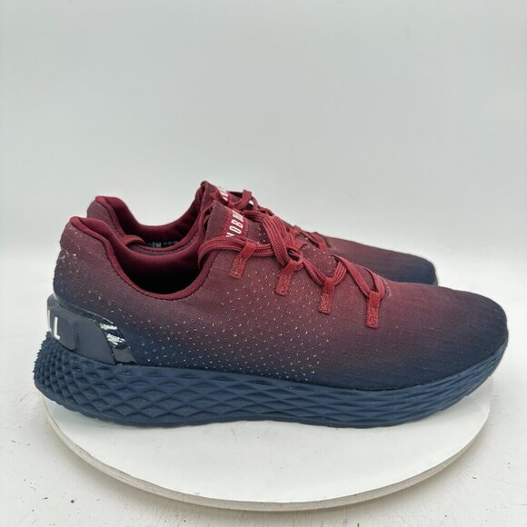 Nobull Gradient Ripstop Runner Men Size 12M Dark Blue Red Knit Training Shoes - Picture 4 of 11